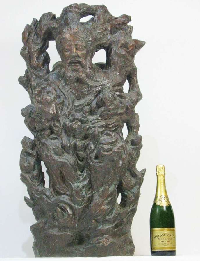 Milton Horn (American 1906-1995) monumental bronze sculpture