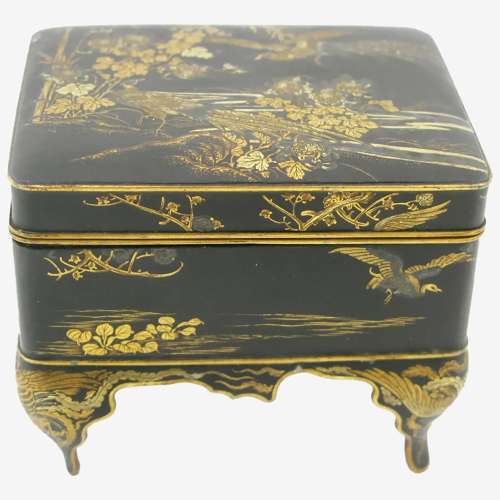 Fujii Damascene Co Zogan footed box