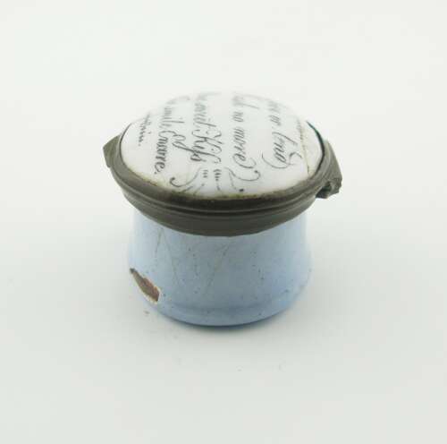 18th century South Staffordshire probably Bilston enamel patch box