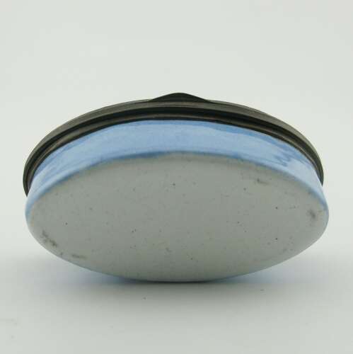 18th century South Staffordshire Bilston enamel patch box