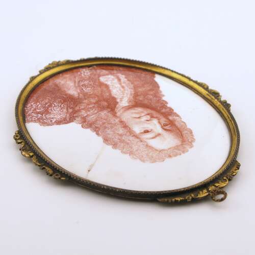 18th century English Battersea enamel plaque Sir Henry Pelham, circa 1750