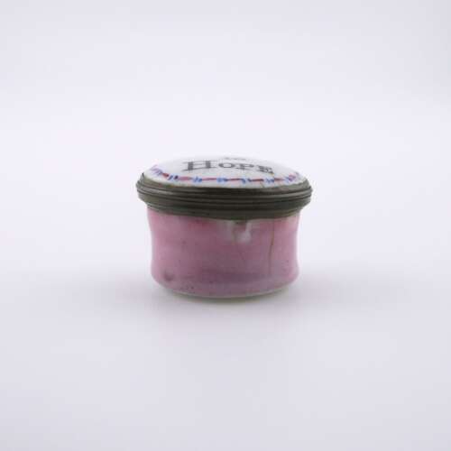 18th-century miniature South Staffordshire Bilston enamel patch/pill box