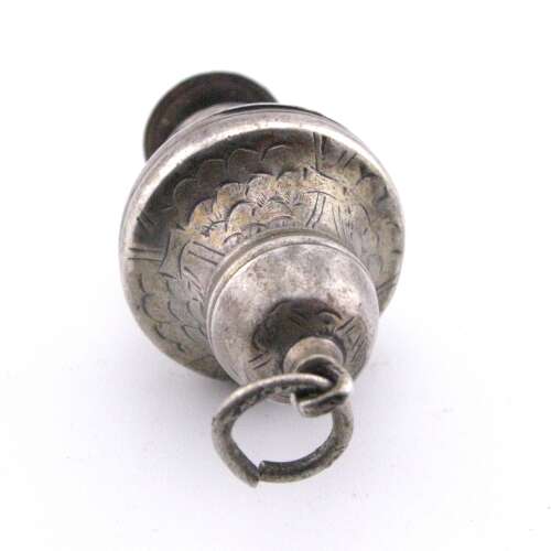 German Circa 1710 Silver Scent Jar/Pomander/Bottle