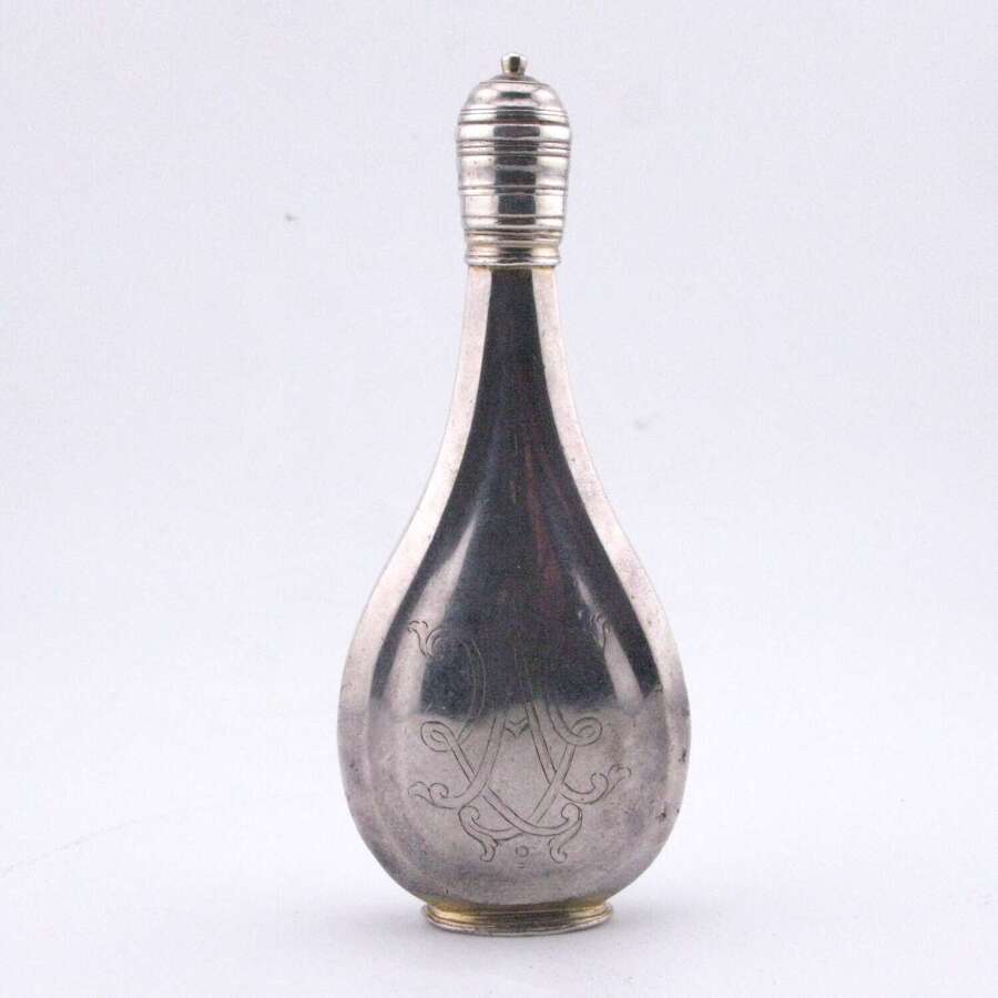 French Silver Scent Bottle, early 18th century