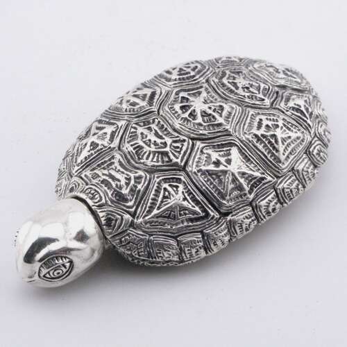 Antique Chinese Export Silver Scent Bottle, Wang Hing, Ca.1920